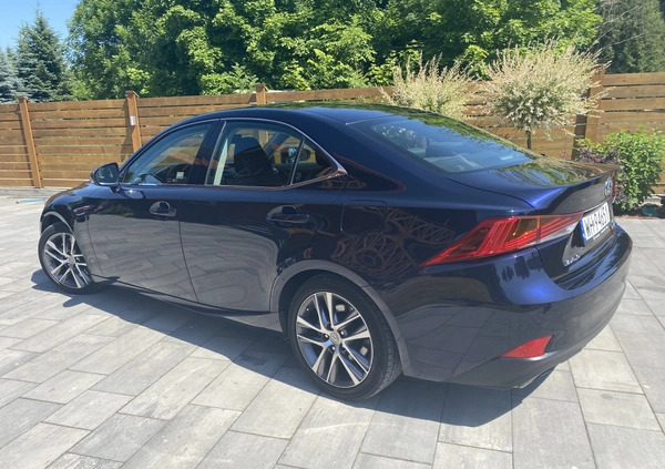 Lexus IS cena 114900 przebieg: 86500, rok produkcji 2018 z Warszawa małe 92